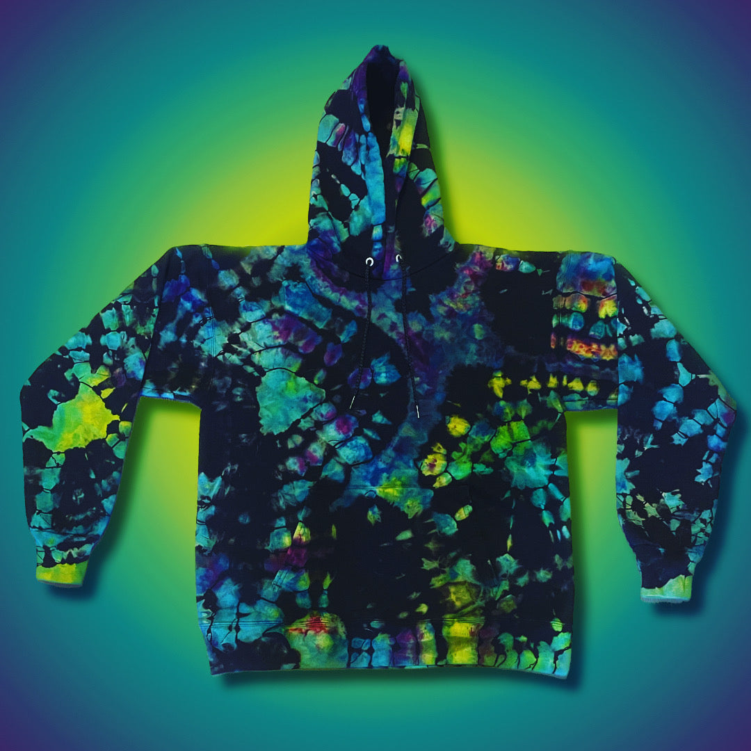 07 REVERSE DYE - GEODE - HOODIE✨made to order✨