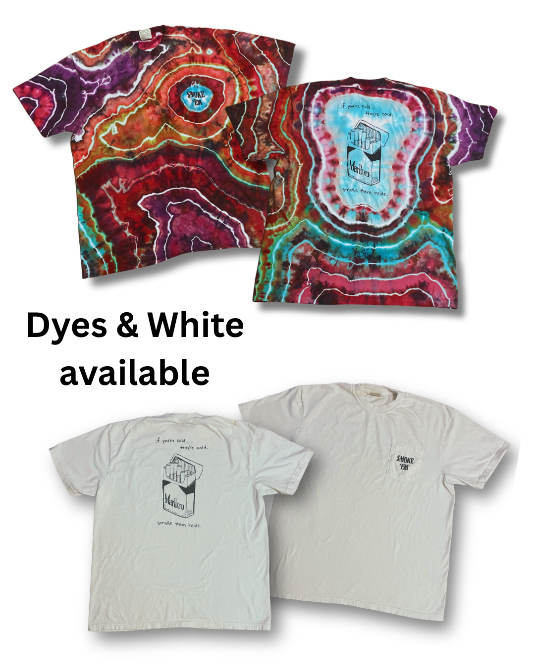 00 SMOKE EM pocket tee PREORDER