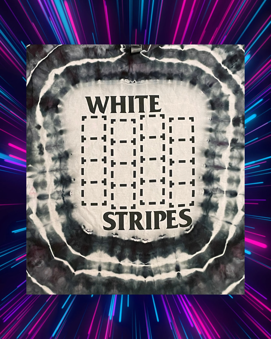 04 blackout white stripes dye (xl)