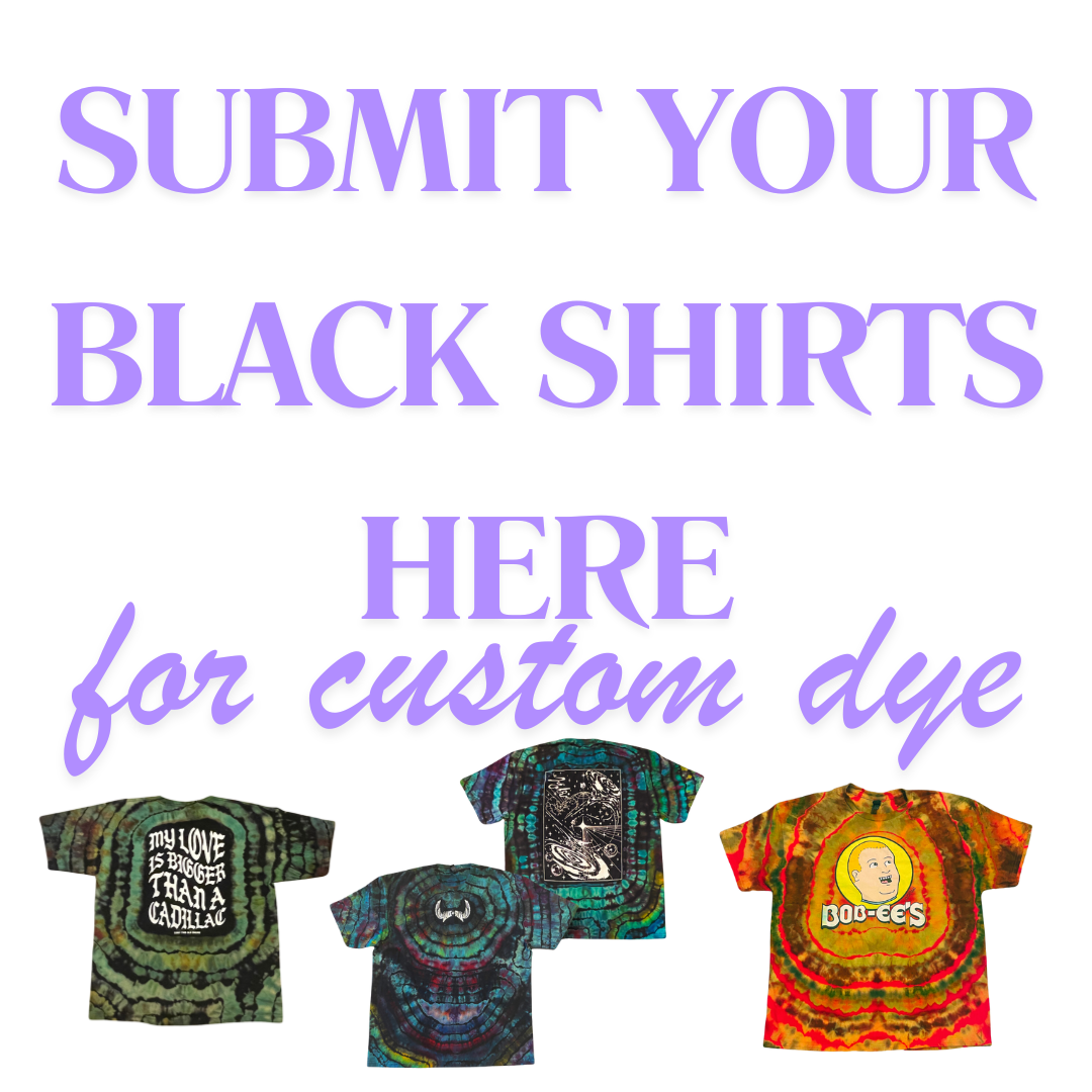 02 CUSTOM REVERSE DYES ✨send us your black tees✨
