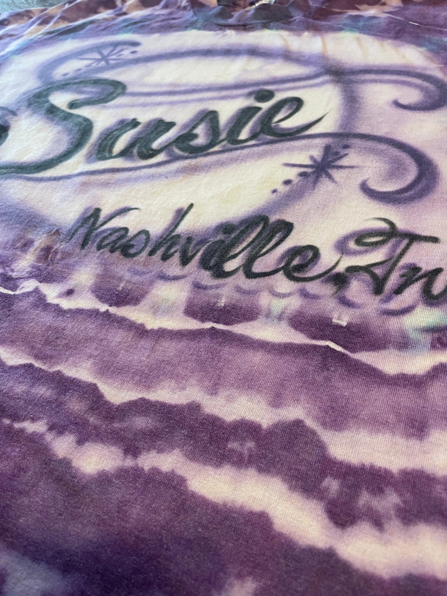 04 SUSIE vintage grape dye - snakebootzvtg flip (xl)