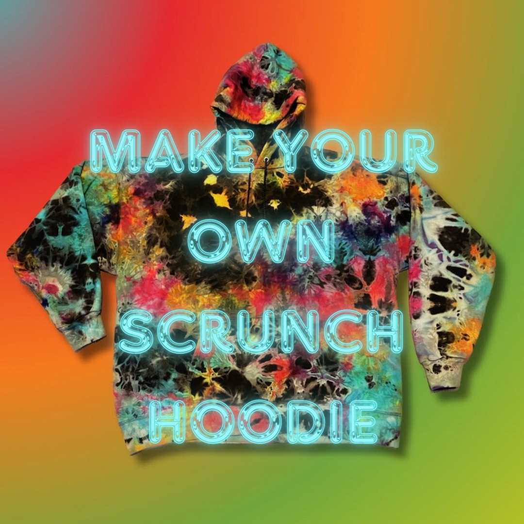 04 REVERSE DYE - SCRUNCH - HOODIE✨made to order✨