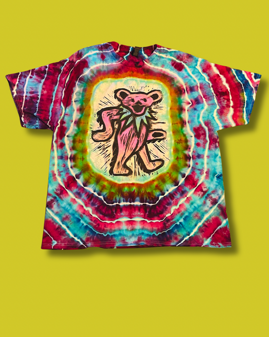 03 Hand painted & stamped bear dye (2xl)