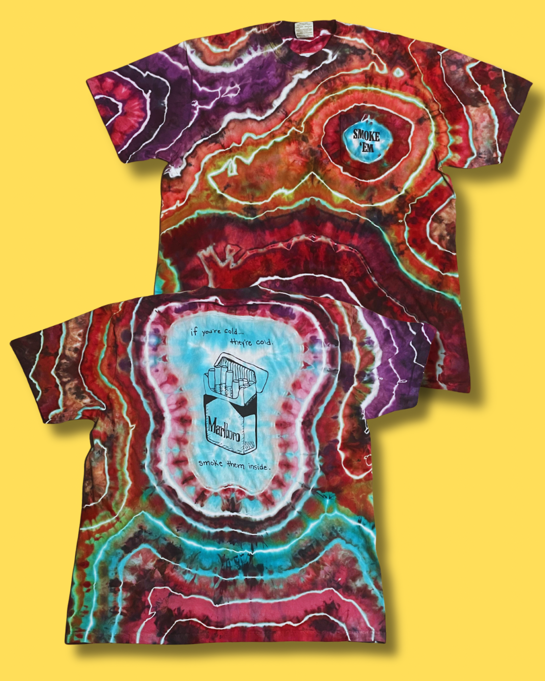 00 SMOKE EM pocket tee PREORDER