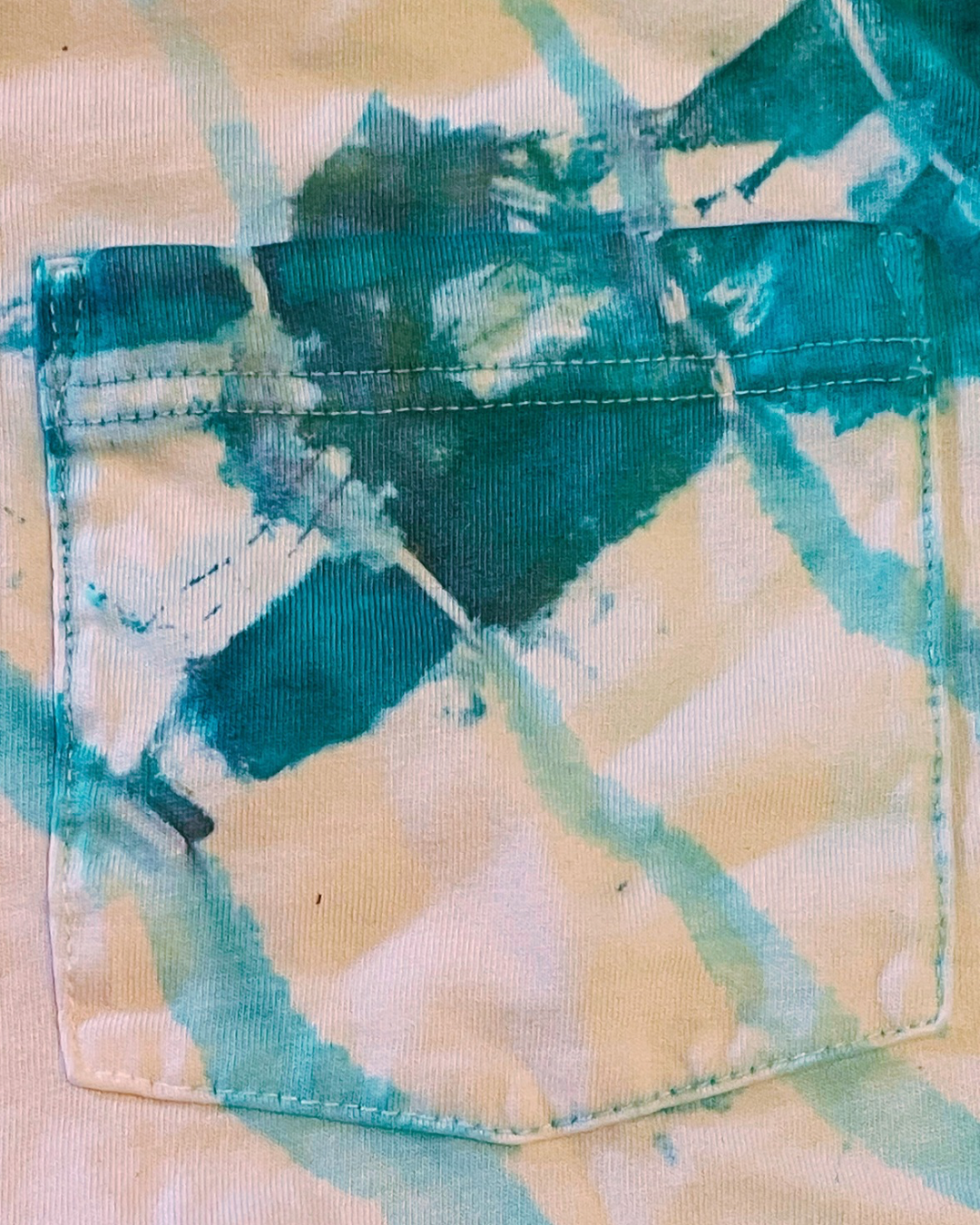 04 vintage LLBean pocket tee mystery dye - snakebootzvtg (xl)