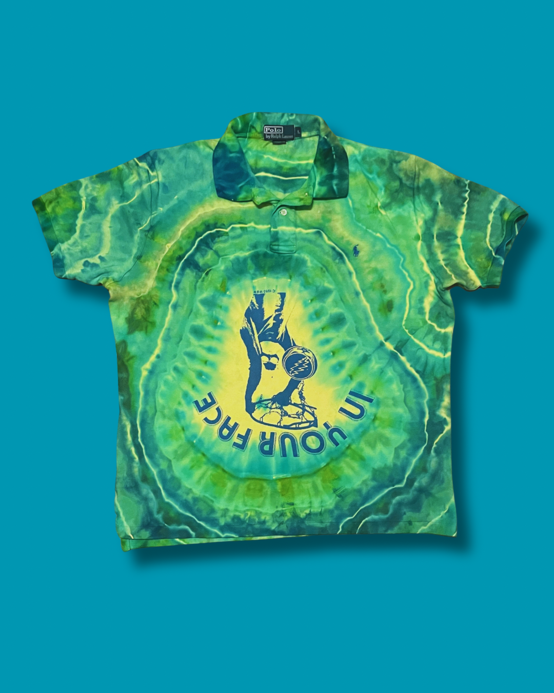 04 Ralph Lauren polo dye - snakebootzvtg gd print  (xl)