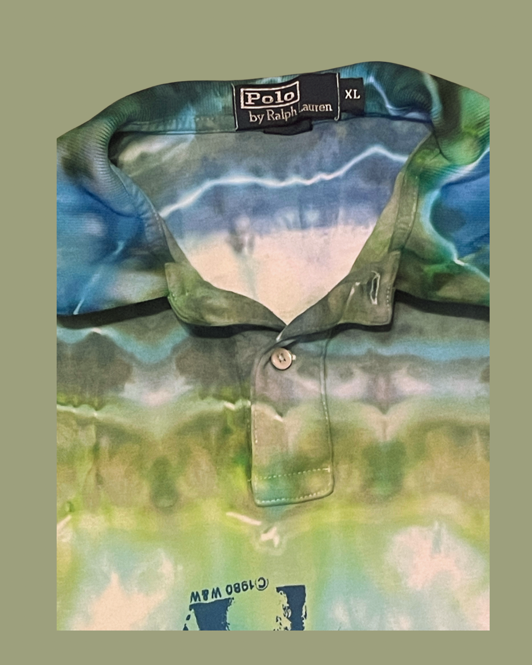 04 Ralph Lauren polo dye 2- snakebootzvtg gd print  (xl)