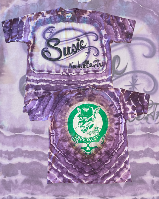 04 SUSIE vintage grape dye - snakebootzvtg flip (xl)