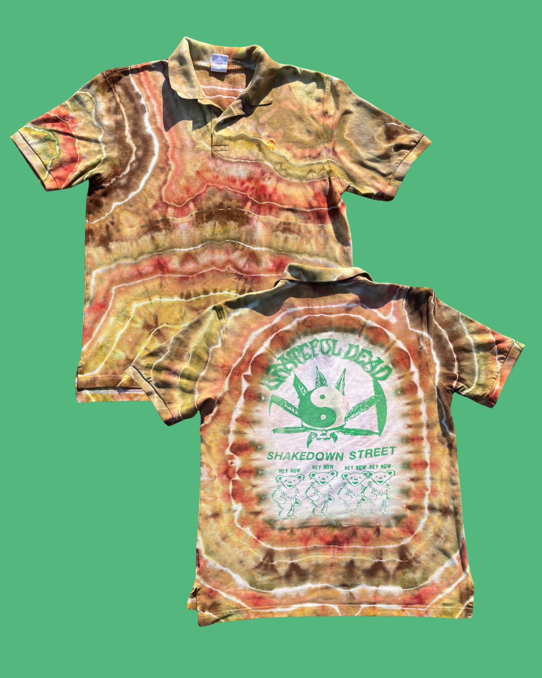 05 earth my brooks brothers polo dye with snakebootzvtg gd print  (large)