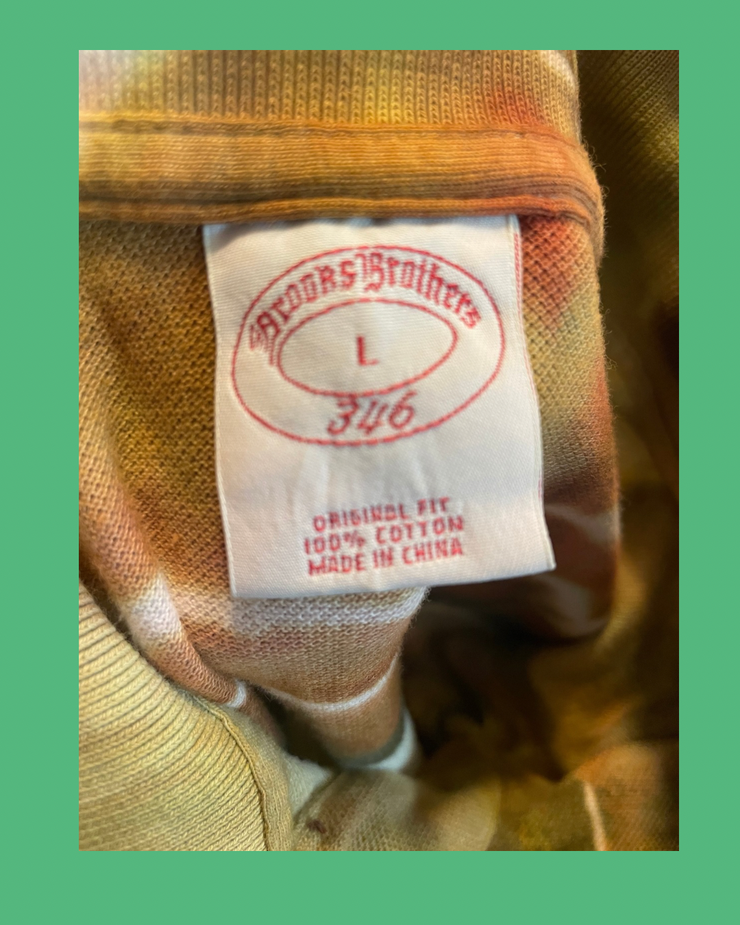 05 earth my brooks brothers polo dye with snakebootzvtg gd print  (large)