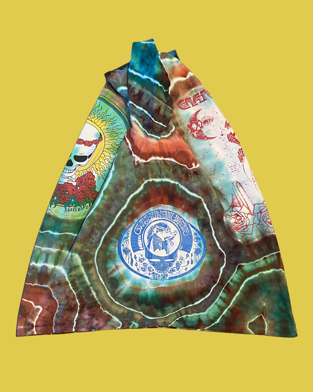 03 snakebootz all over print - chaos dye (2xl)