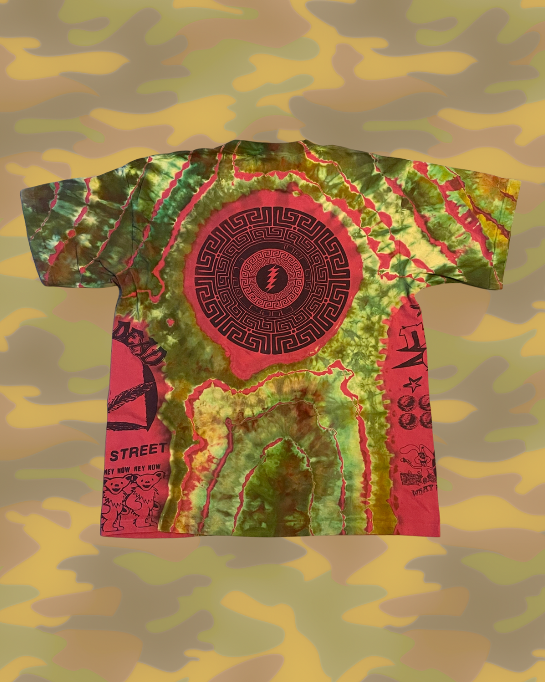 05 snakebootz all over test print  (large)
