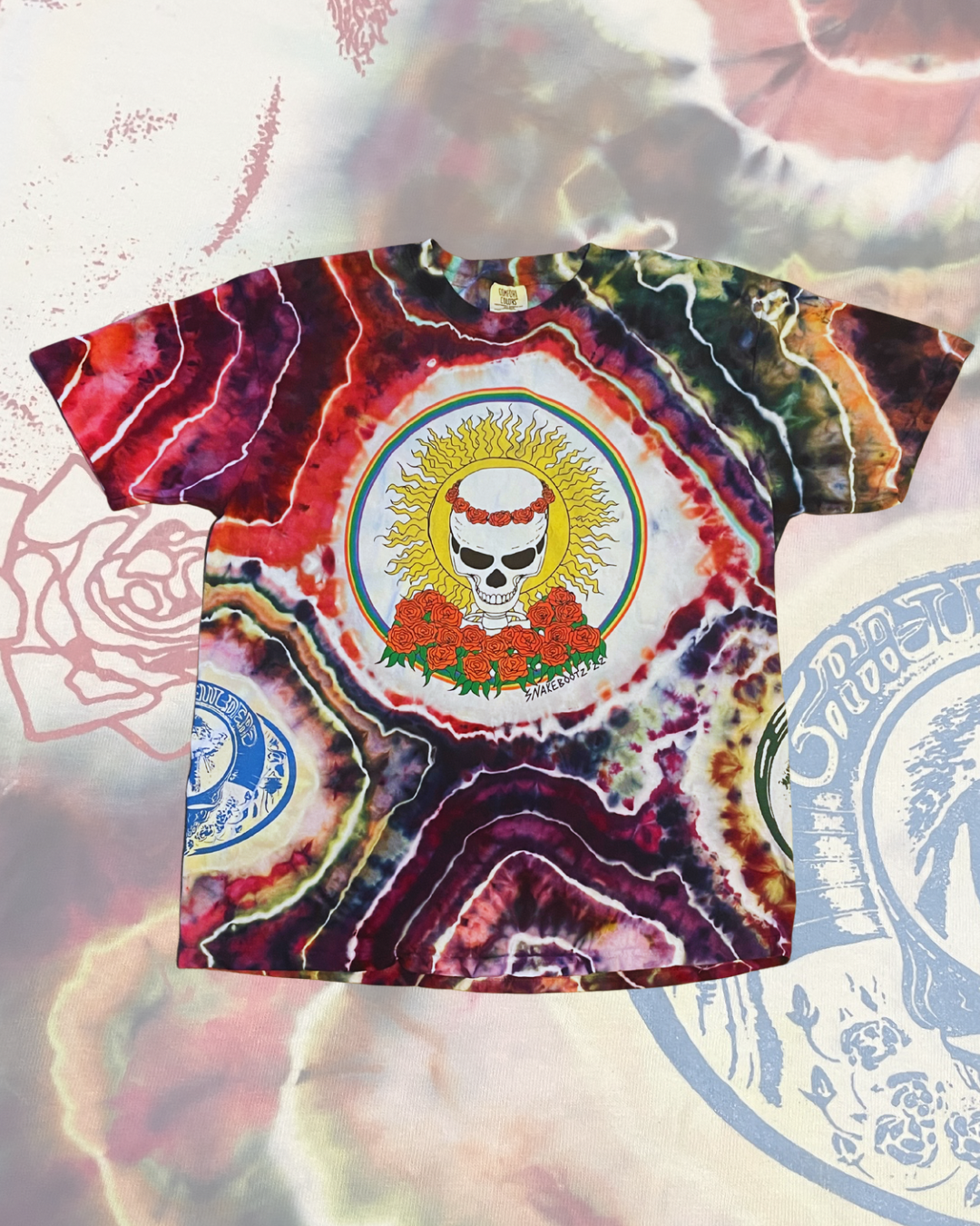04 snakebootz all over print - chaos dye (xl)