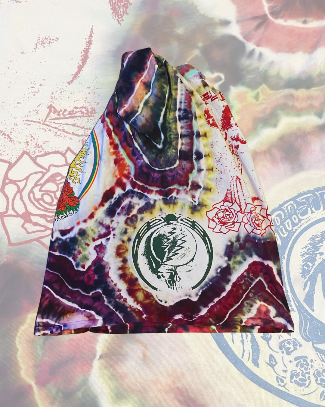 04 snakebootz all over print - chaos dye (xl)