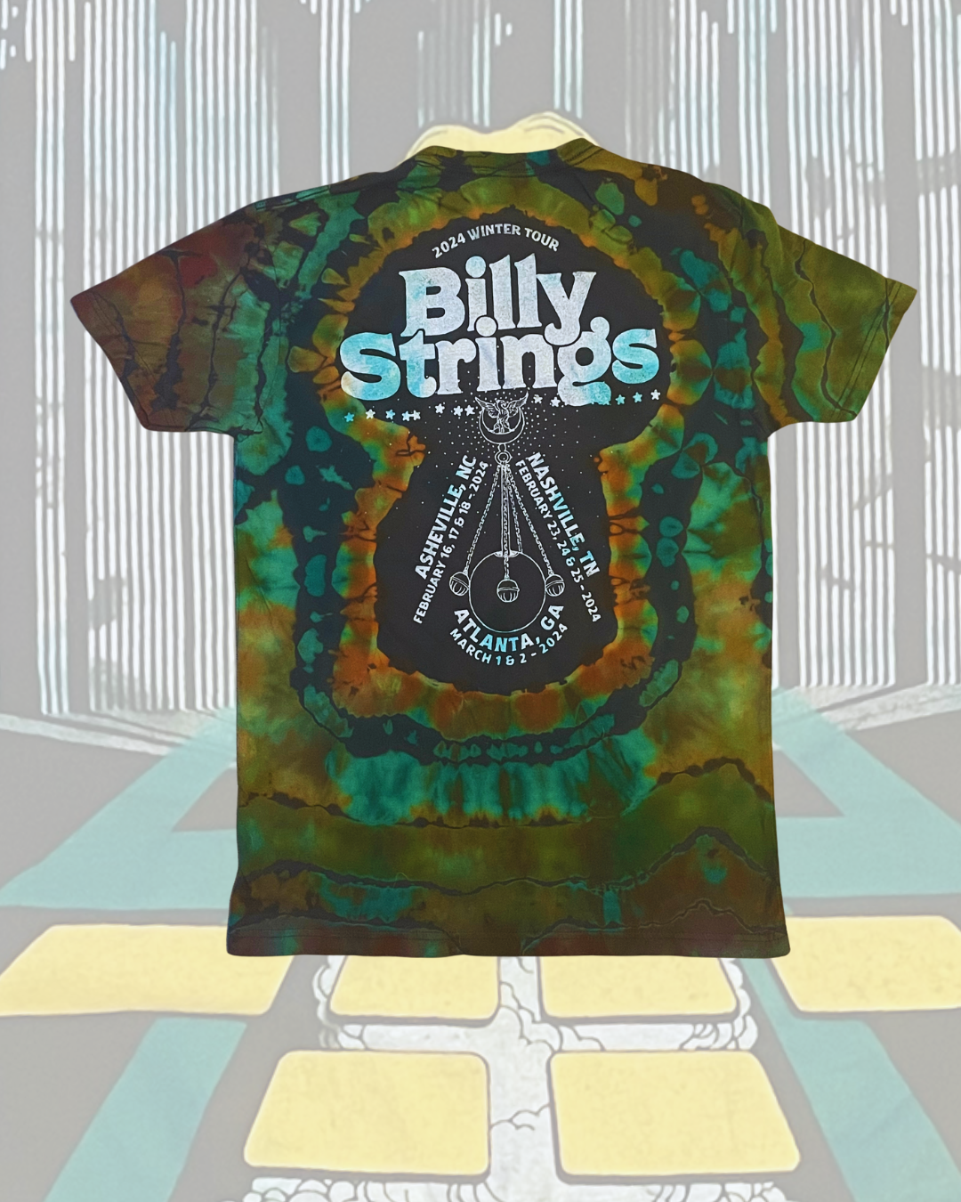 00 Official Billy Strings Mouth reverse dye (medium)