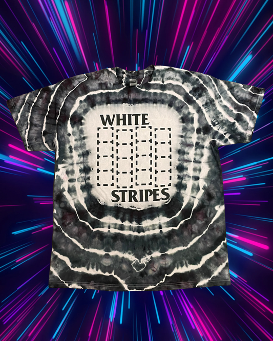 04 blackout white stripes dye (xl)
