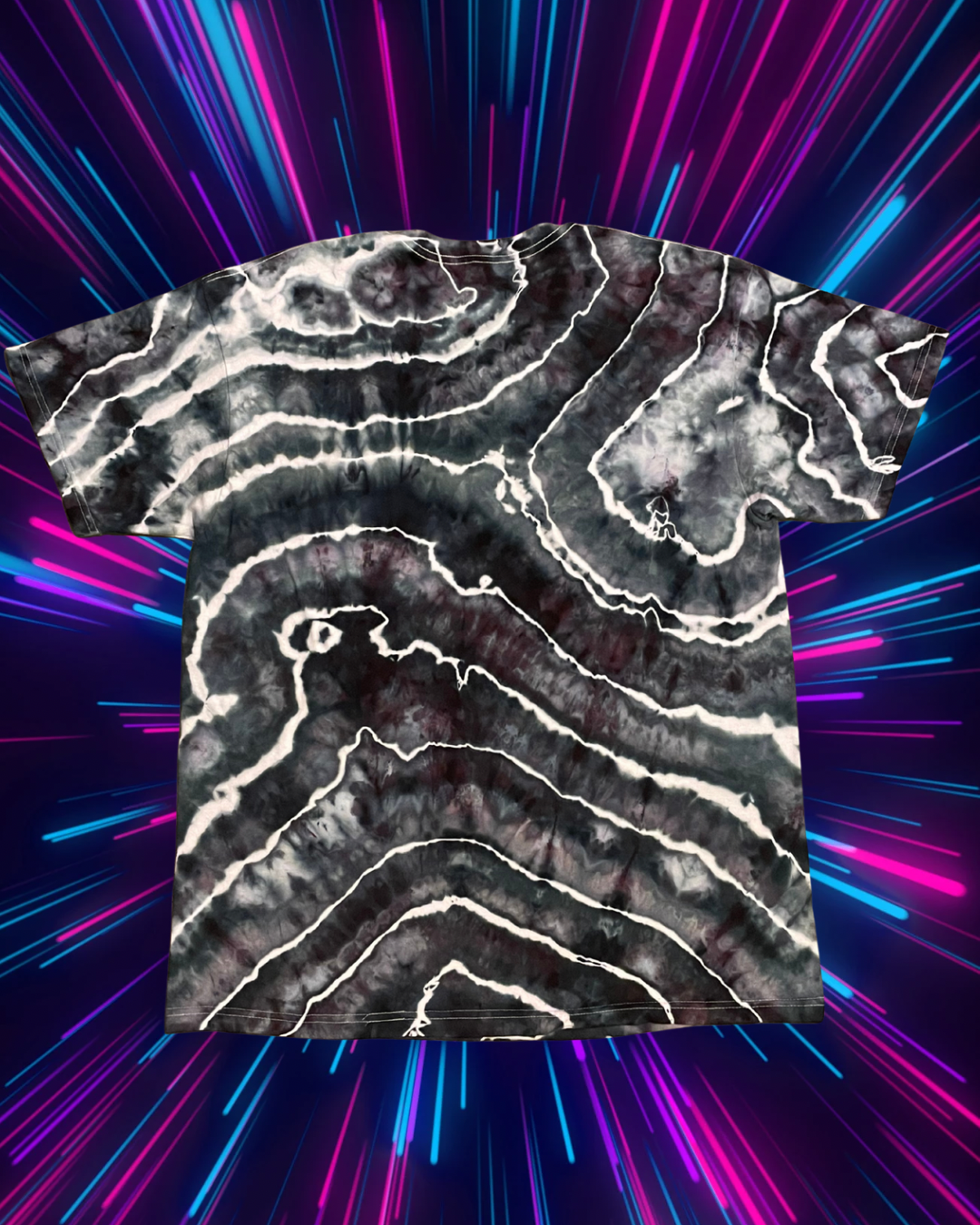 04 blackout white stripes dye (xl)