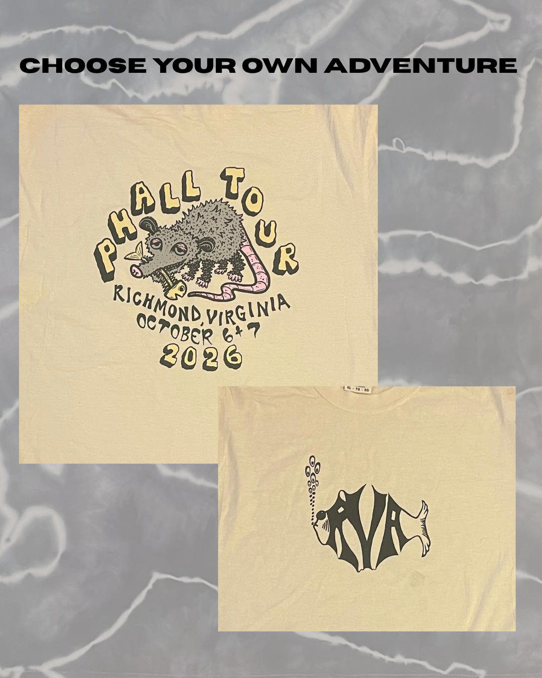 00 a RICHMOND phall tour dye PREORDER